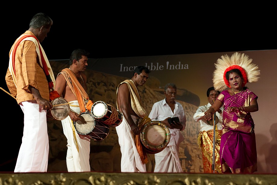 M. S. Muthaiah & M. Kalaivanan, Kovilpatti (Folk) (Mamallapuram Dance Festival 2012 - Folk dance)
